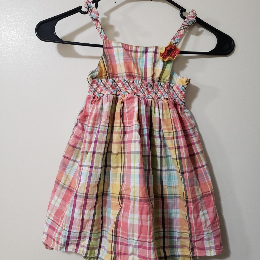 Gymboree summer dress 2T plaid